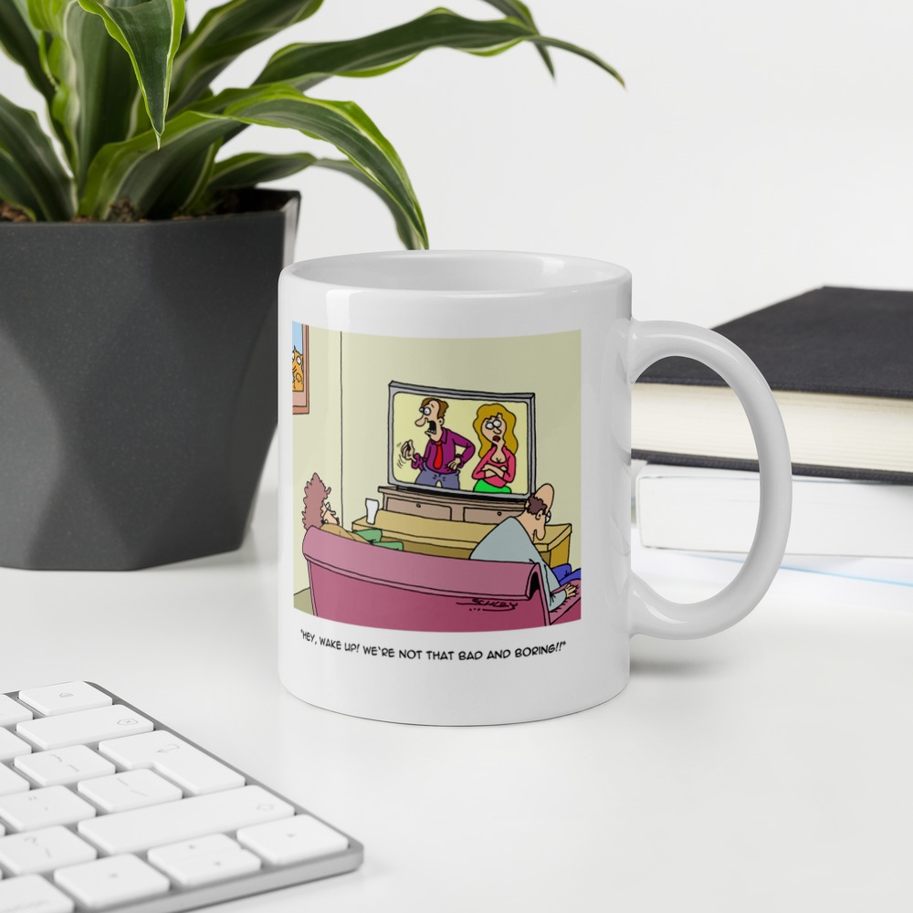 White Glossy Mug