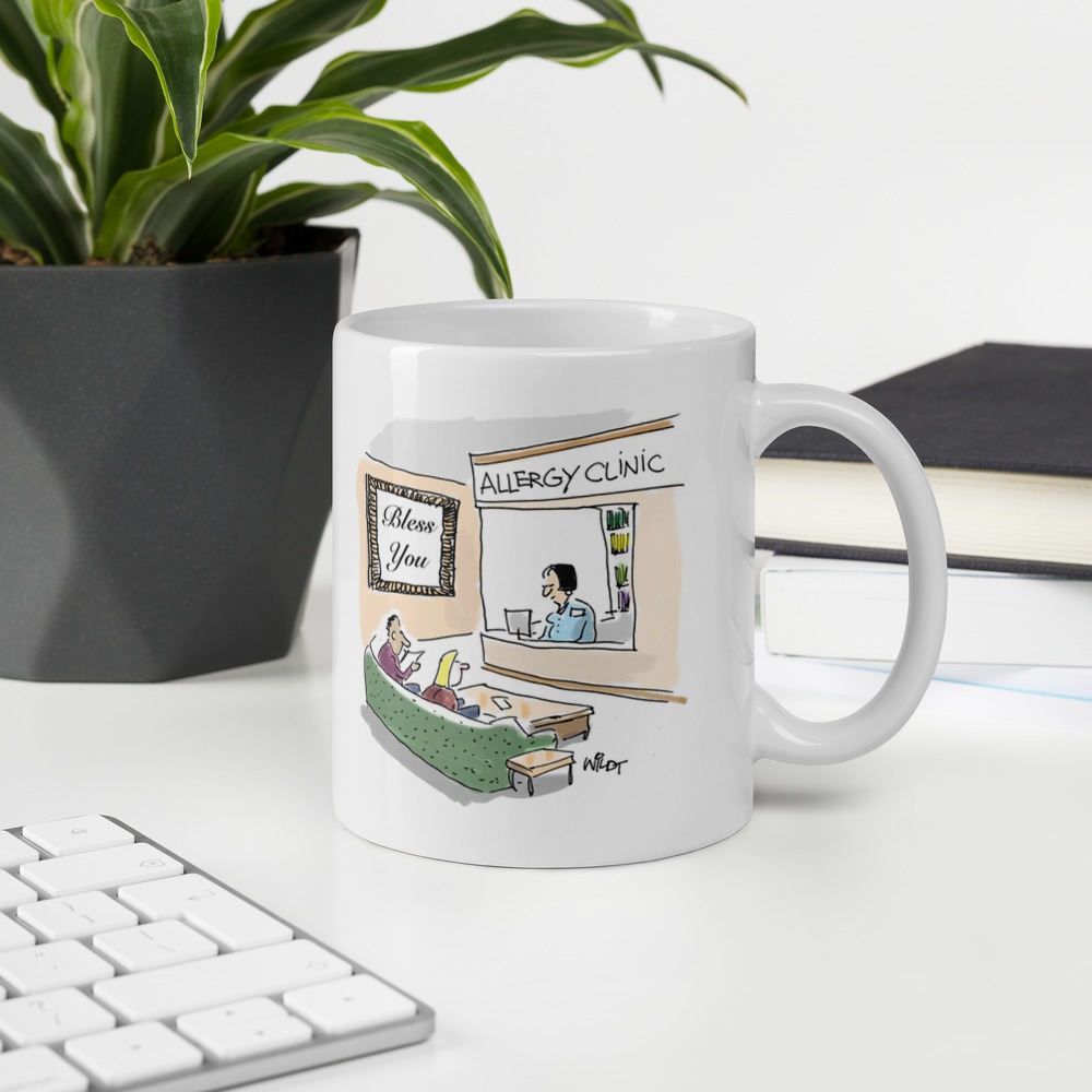 White Glossy Mug