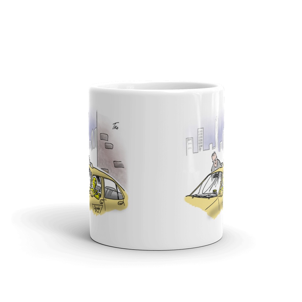 White Glossy Mug