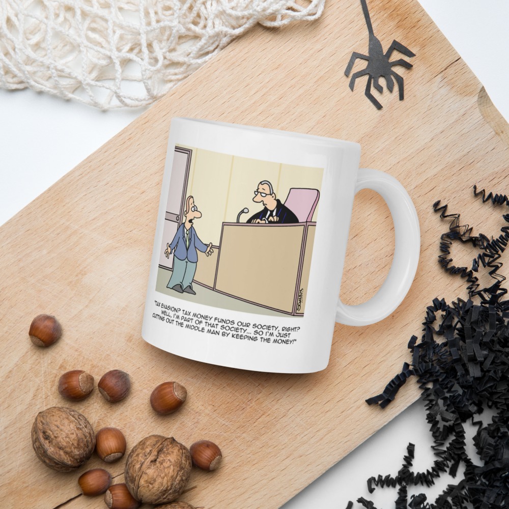 White Glossy Mug
