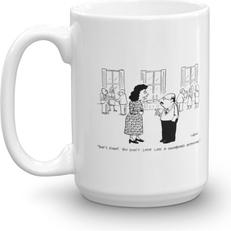 White Glossy Mug