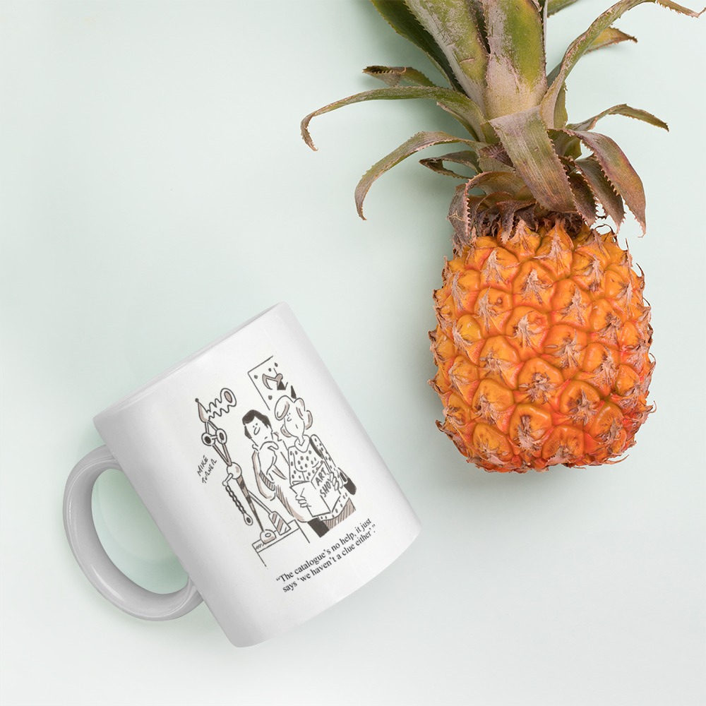 White Glossy Mug
