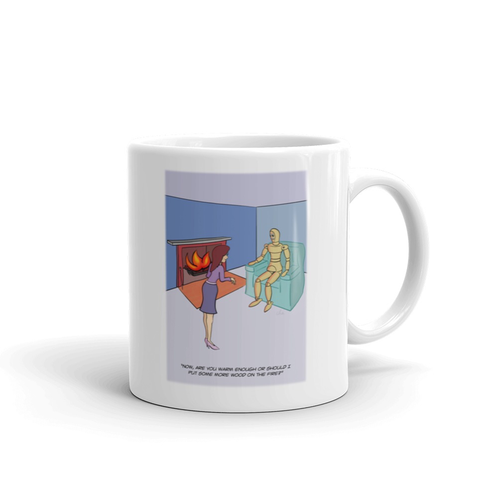 White Glossy Mug