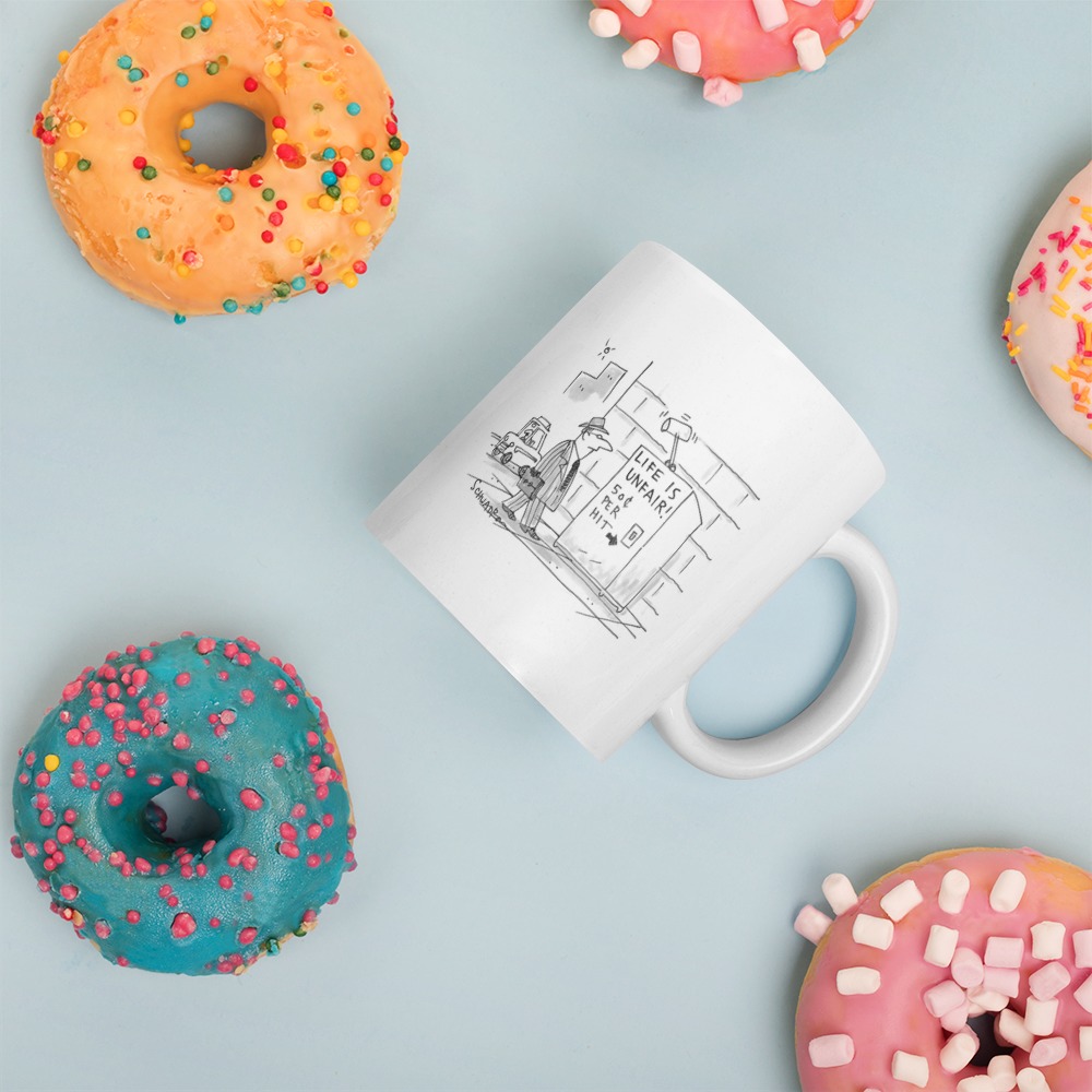 White Glossy Mug