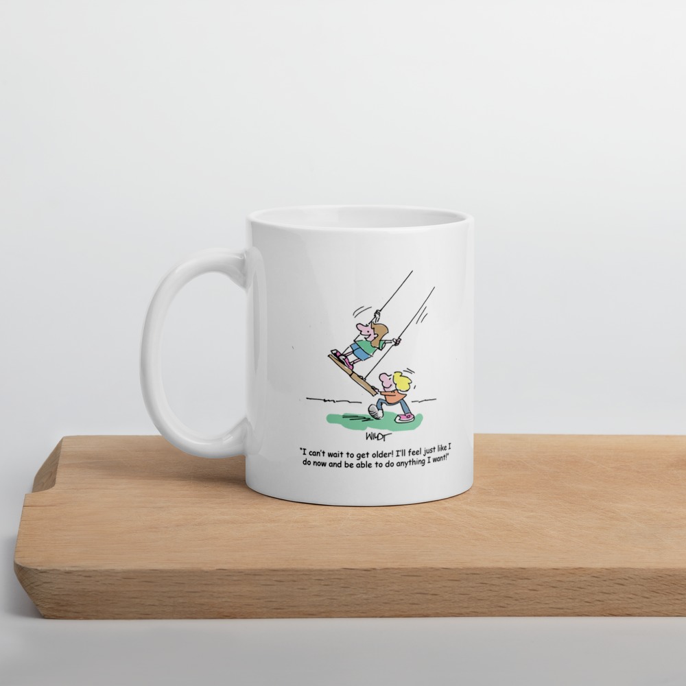 White Glossy Mug