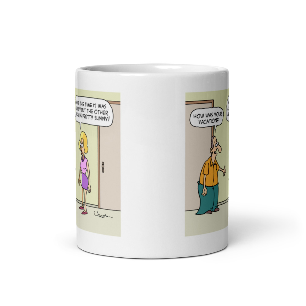 White Glossy Mug