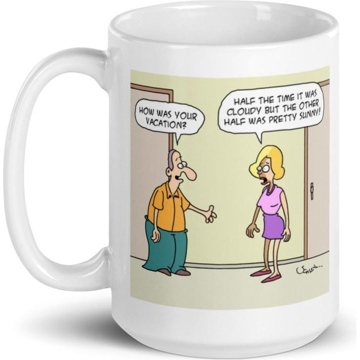 White Glossy Mug