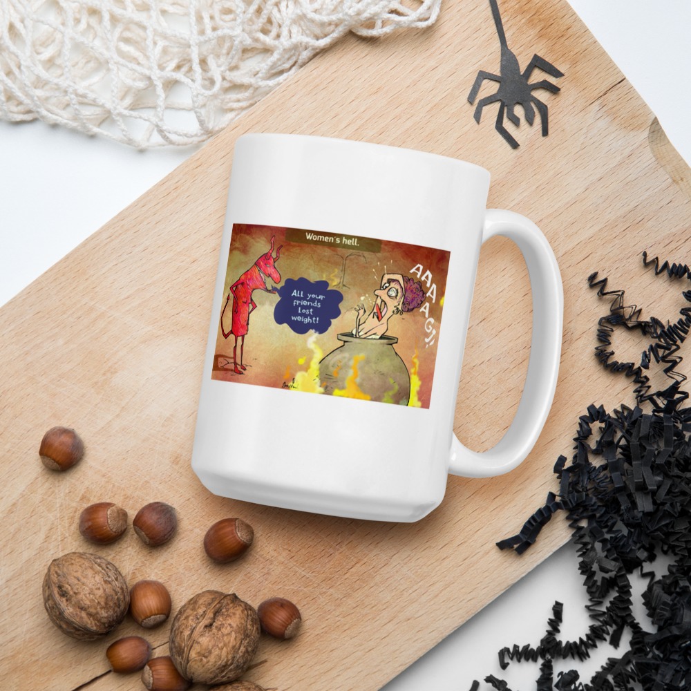 White Glossy Mug