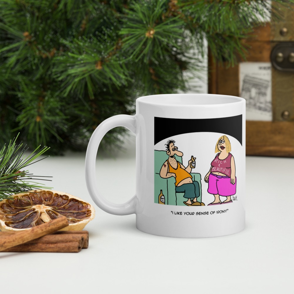 White Glossy Mug