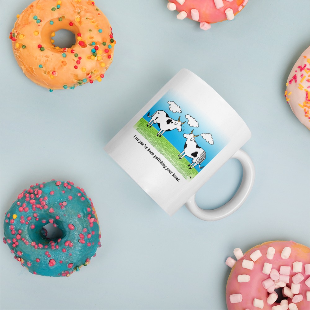 White Glossy Mug