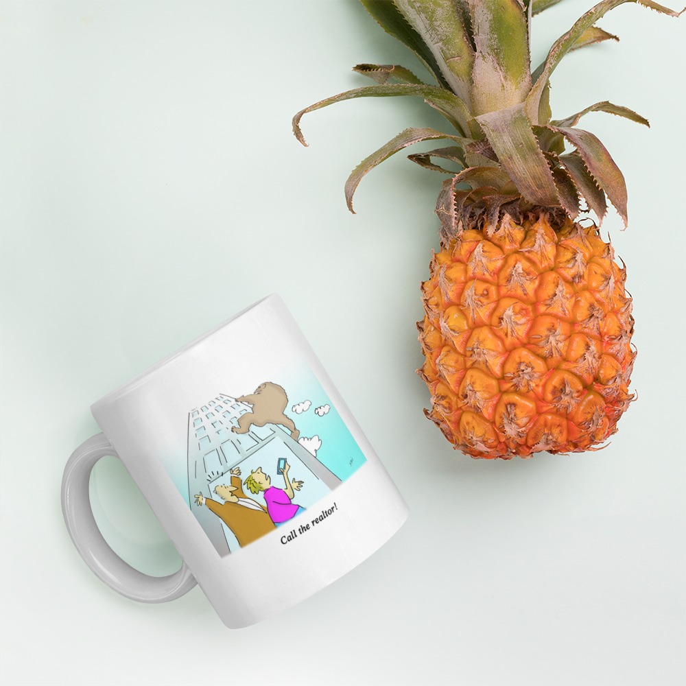 White Glossy Mug