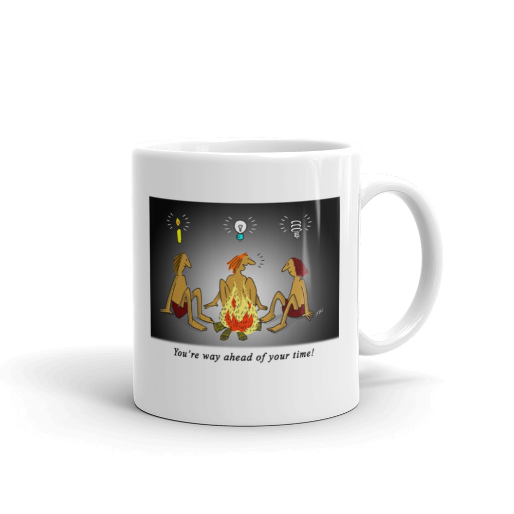 White Glossy Mug