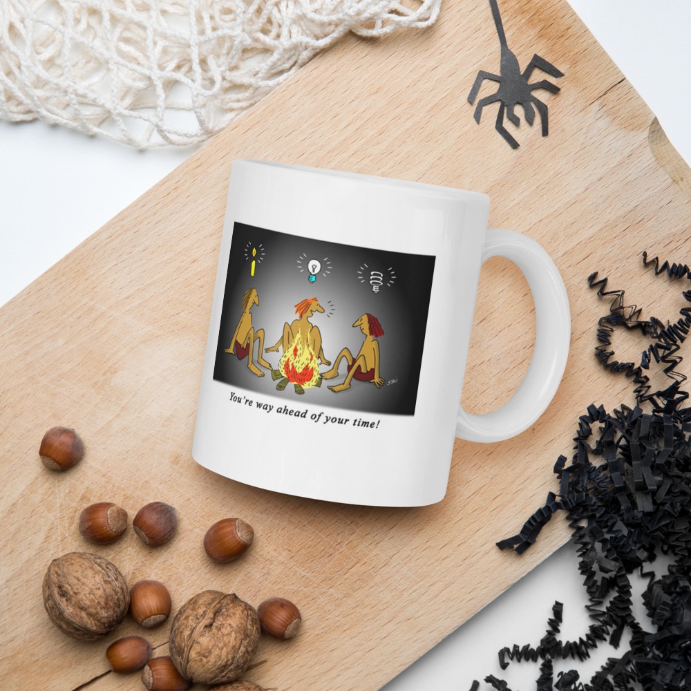 White Glossy Mug