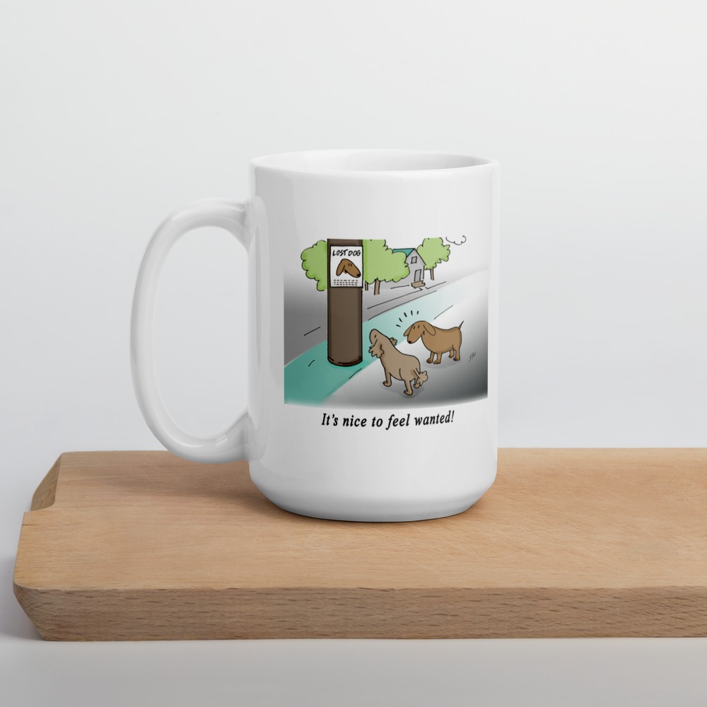 White Glossy Mug