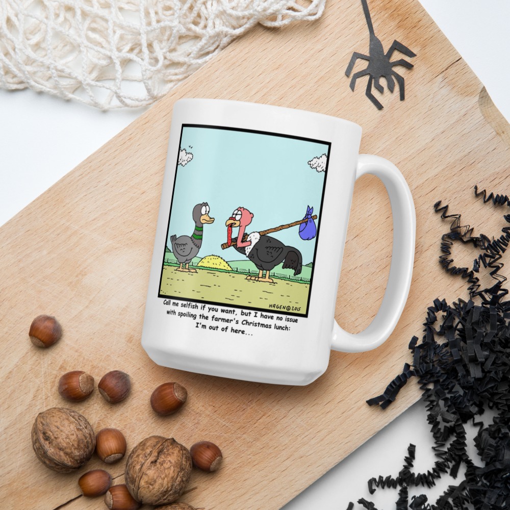 White Glossy Mug