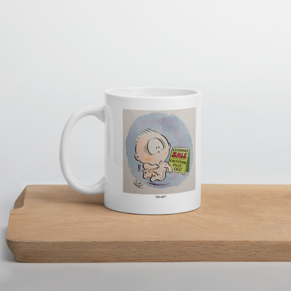 White Glossy Mug