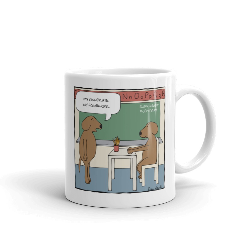 White Glossy Mug