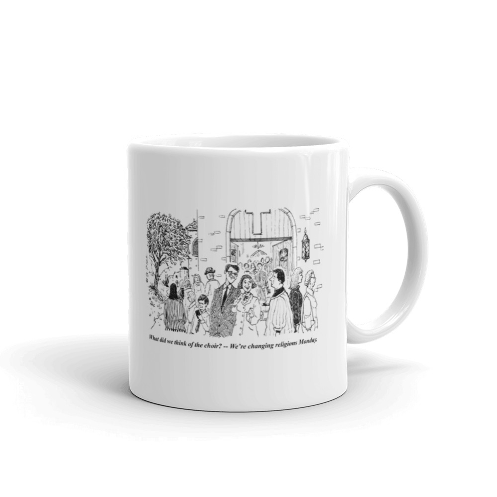 White Glossy Mug