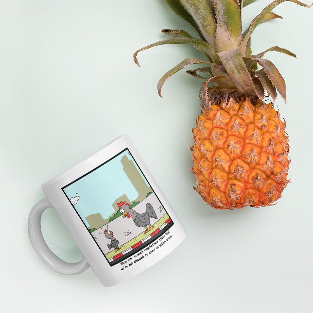 White Glossy Mug