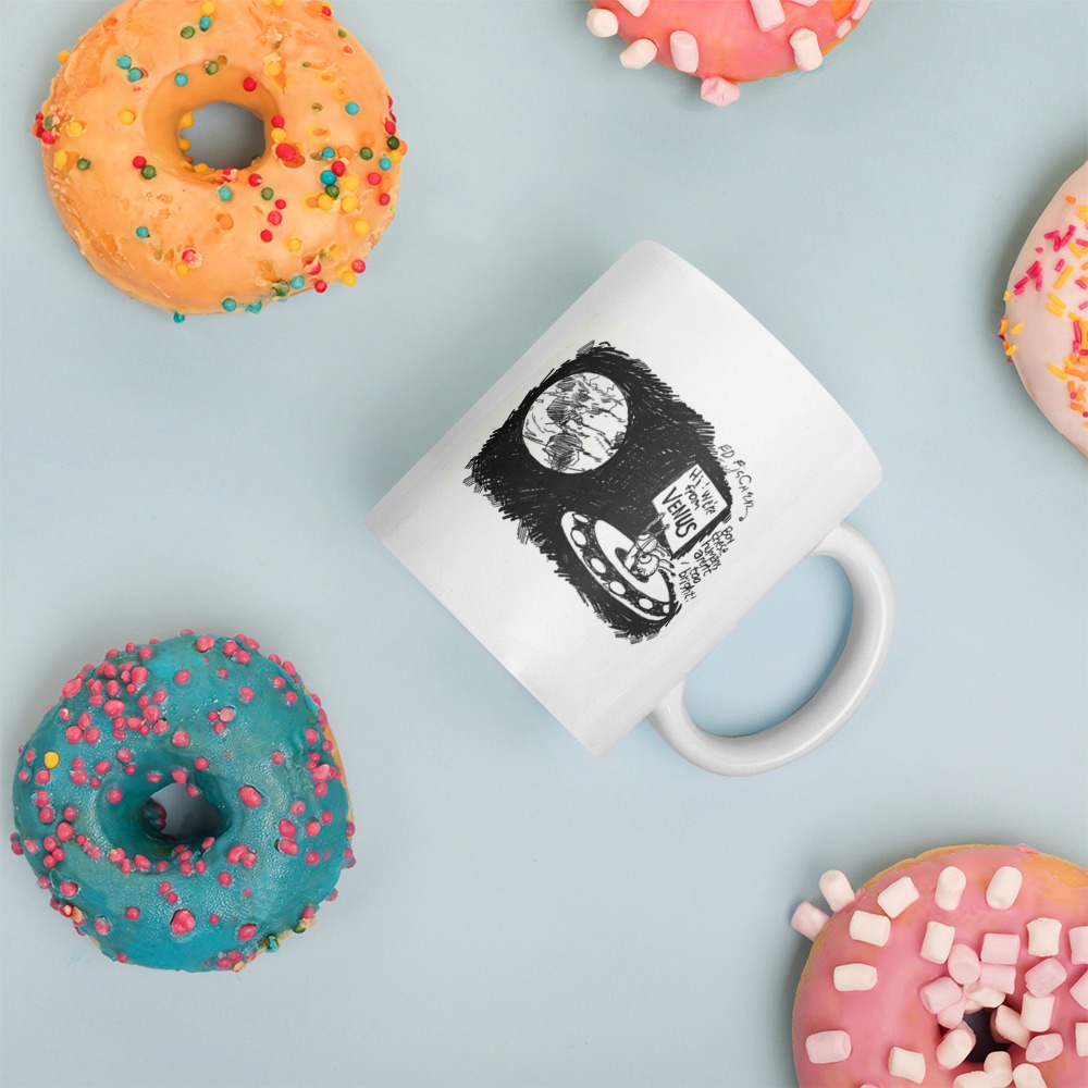 White Glossy Mug