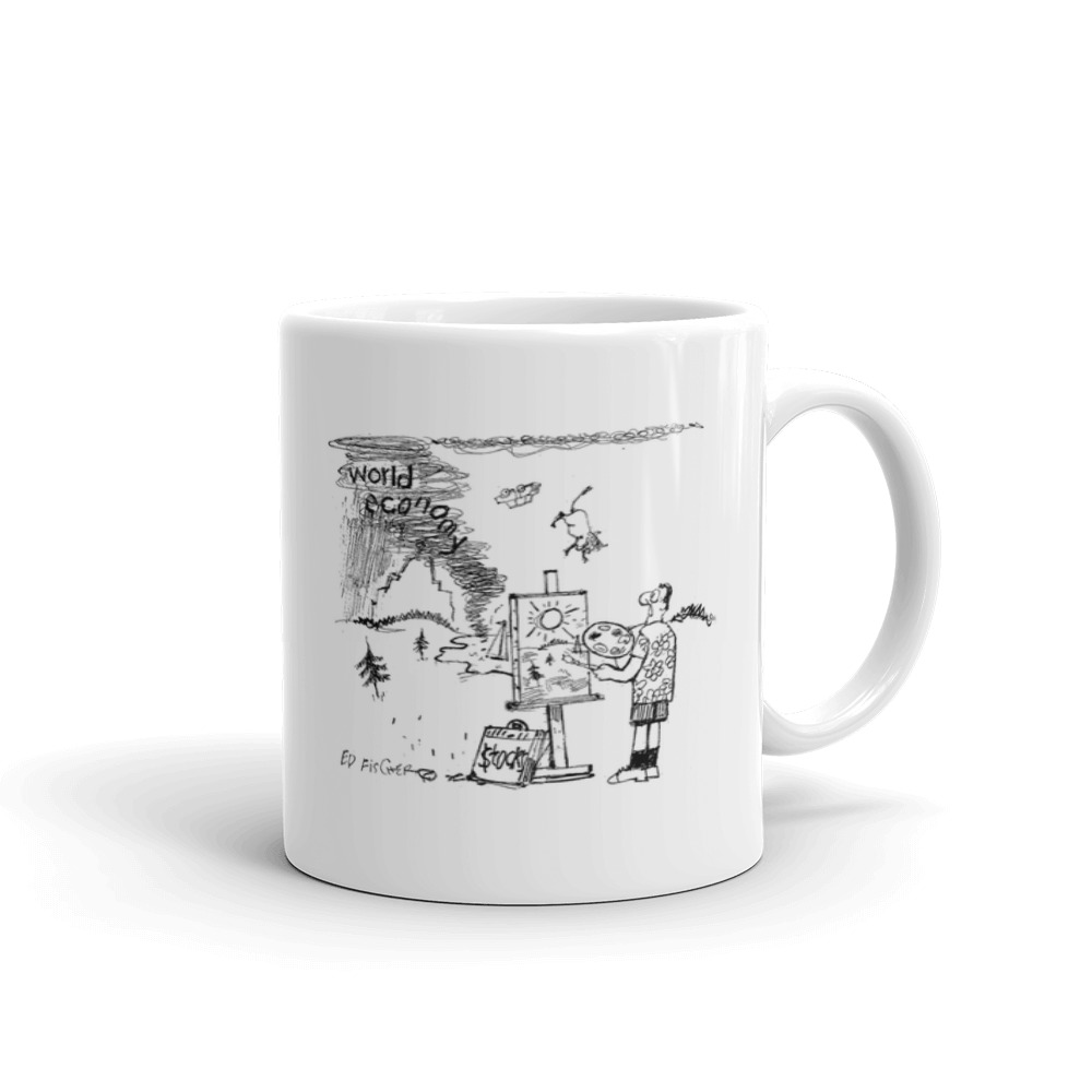 White Glossy Mug