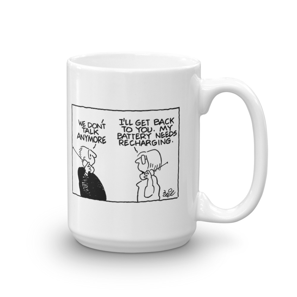 White Glossy Mug