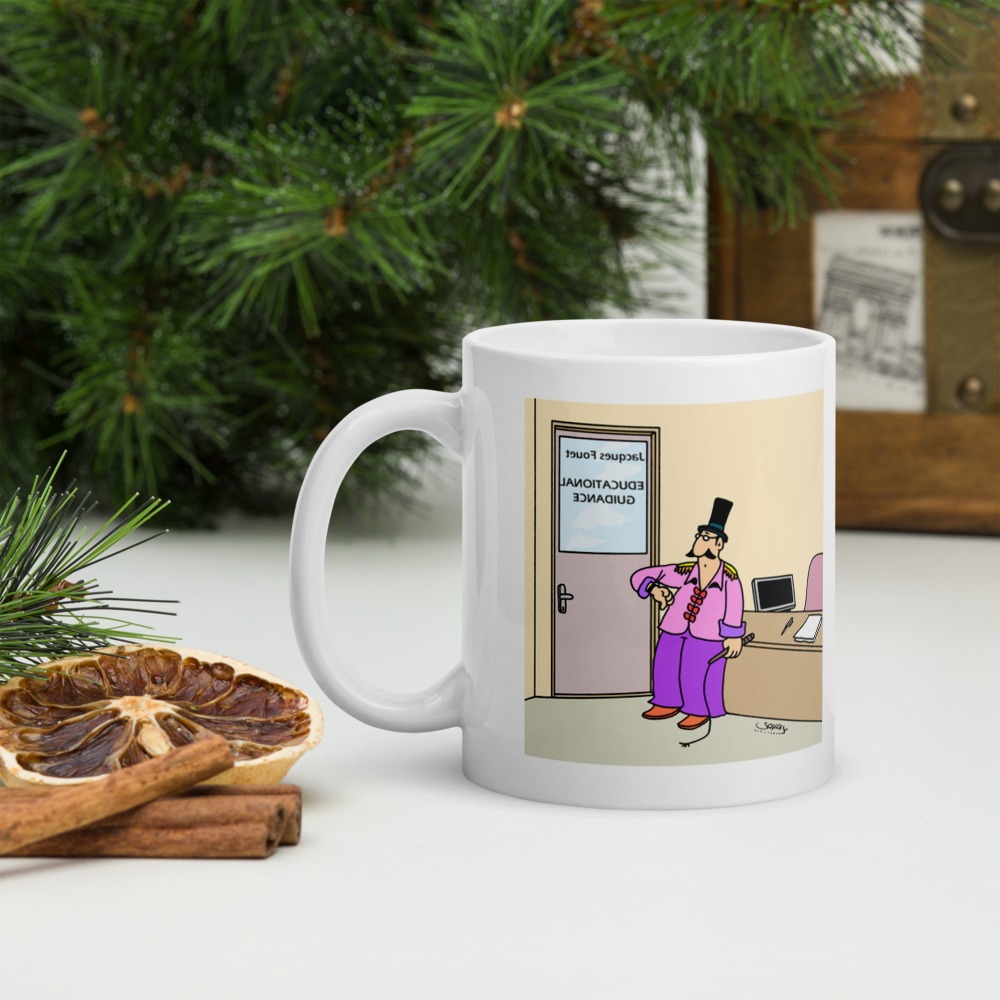 White Glossy Mug