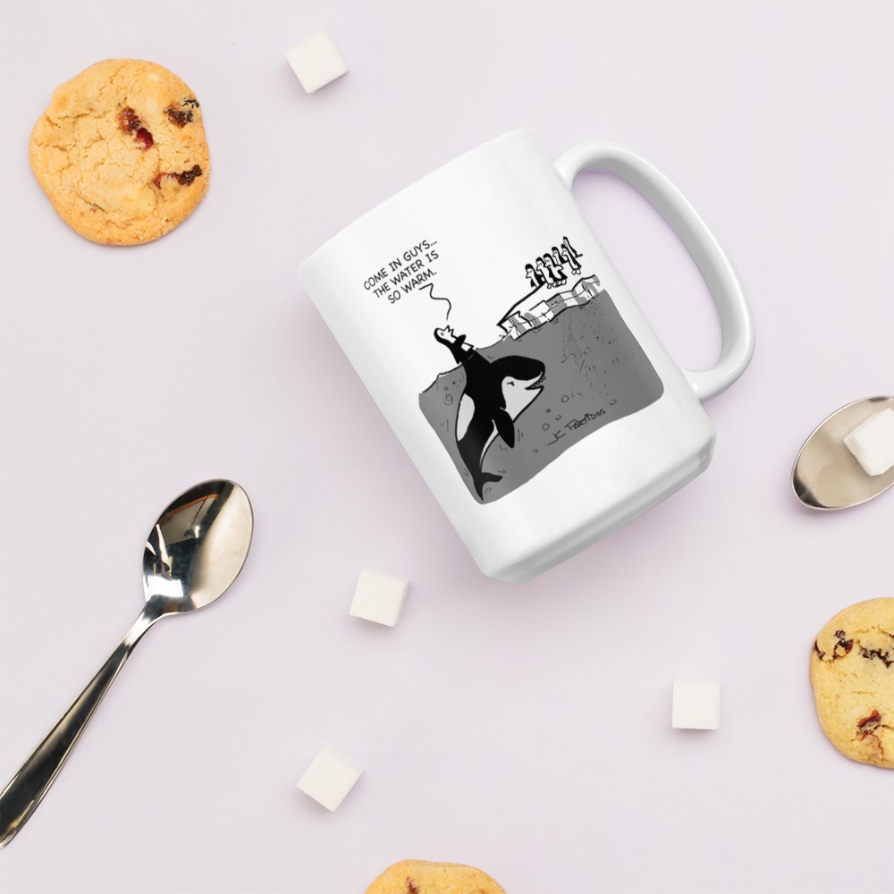 White Glossy Mug