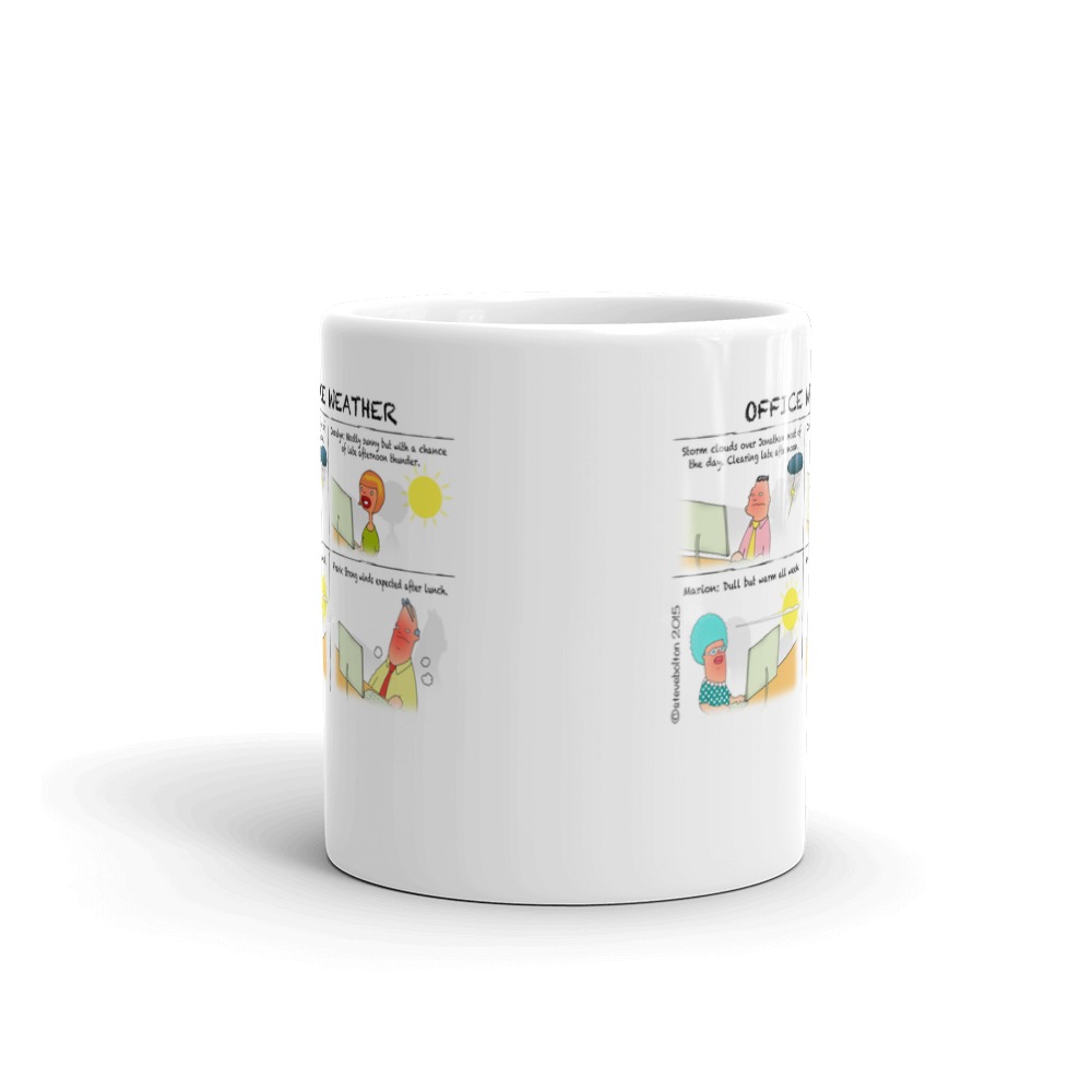 White Glossy Mug