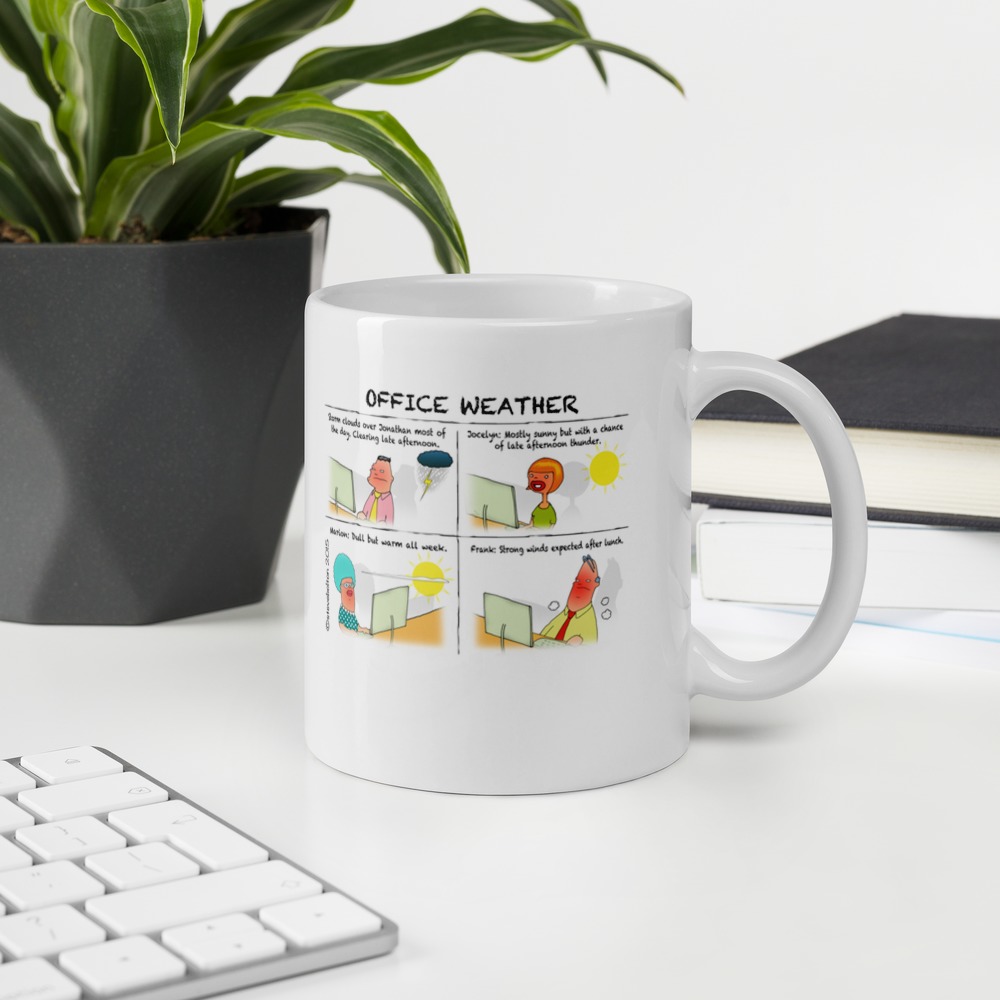 White Glossy Mug