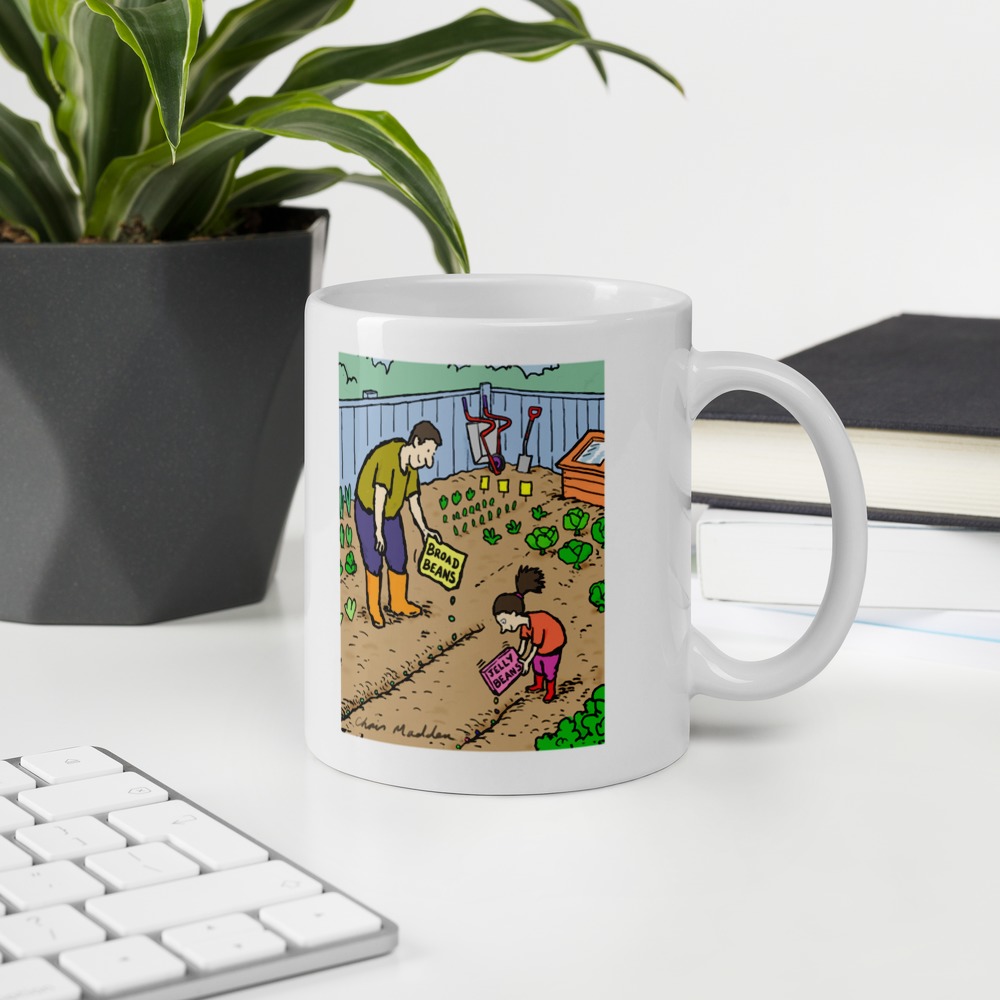 White Glossy Mug