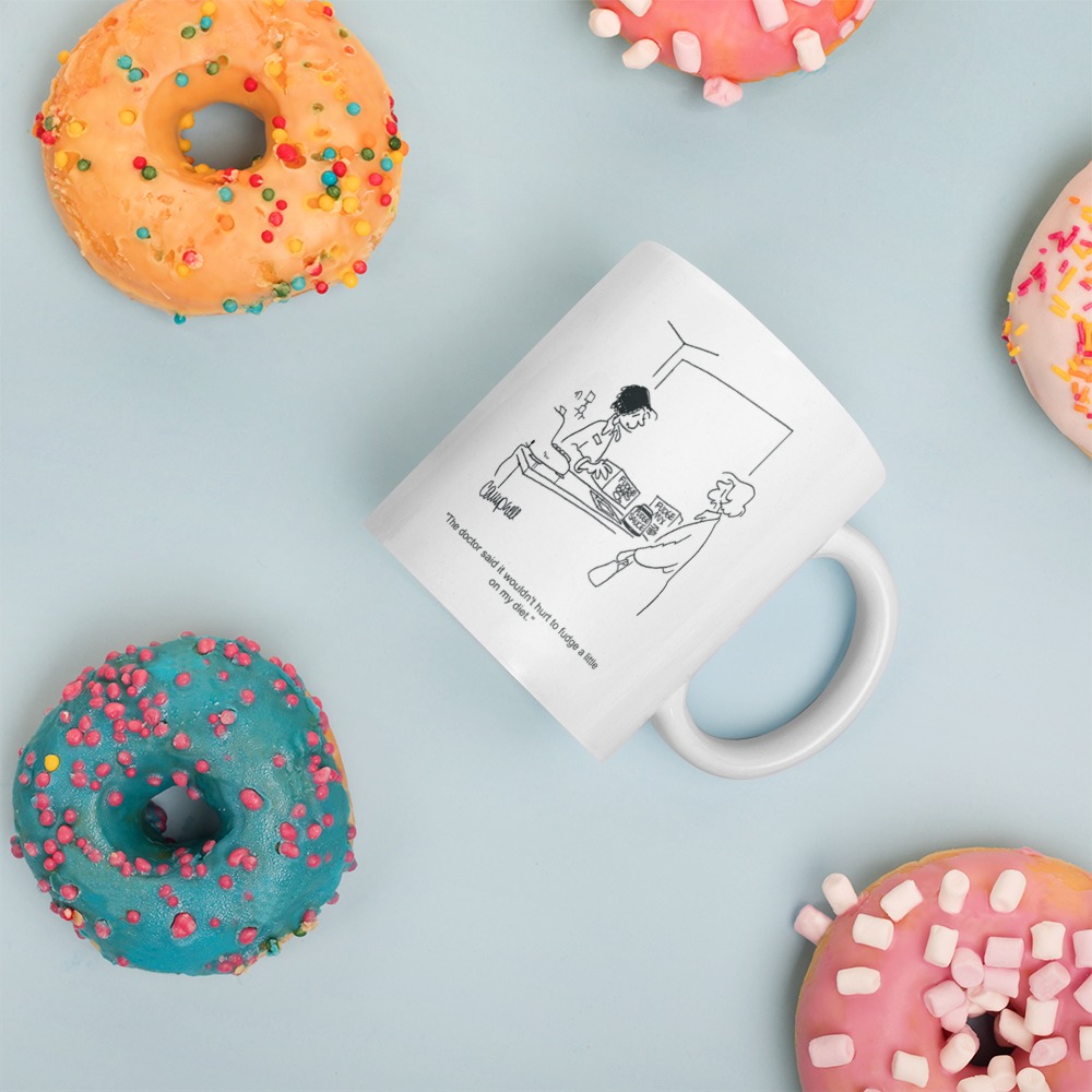 White Glossy Mug