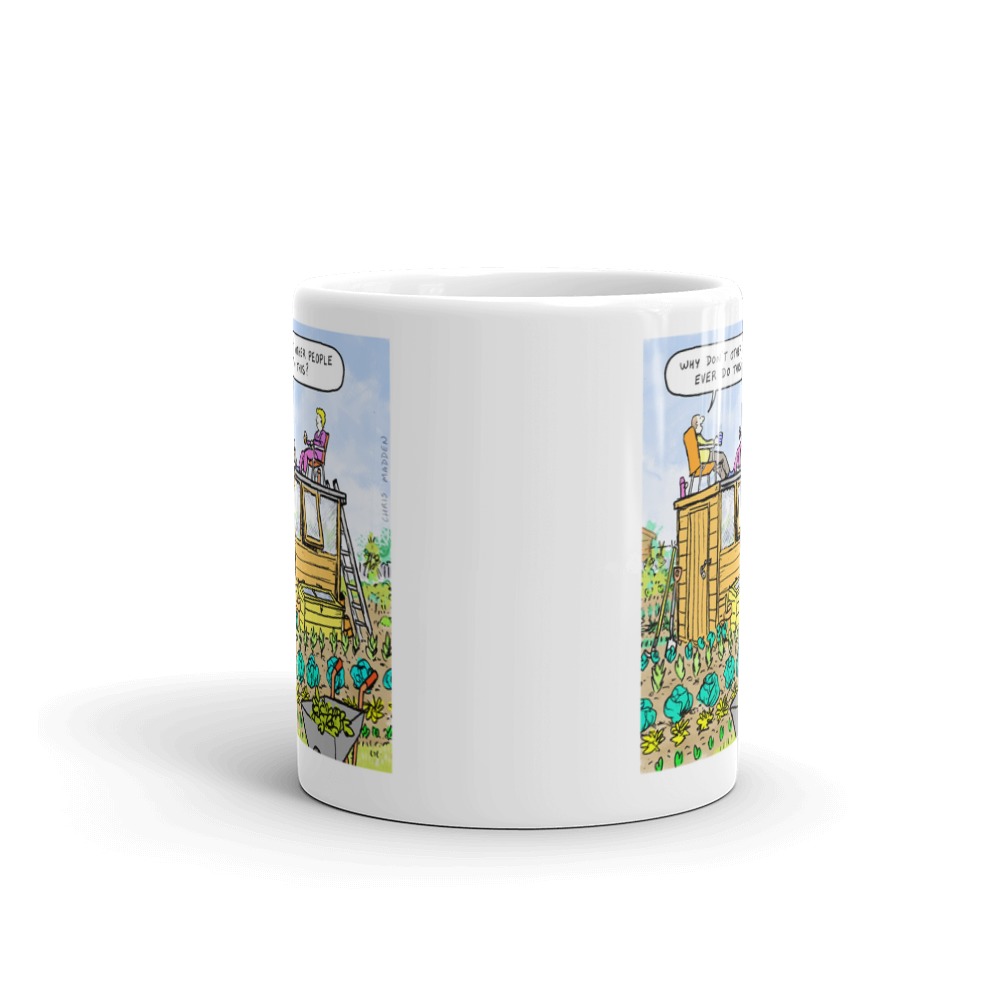 White Glossy Mug