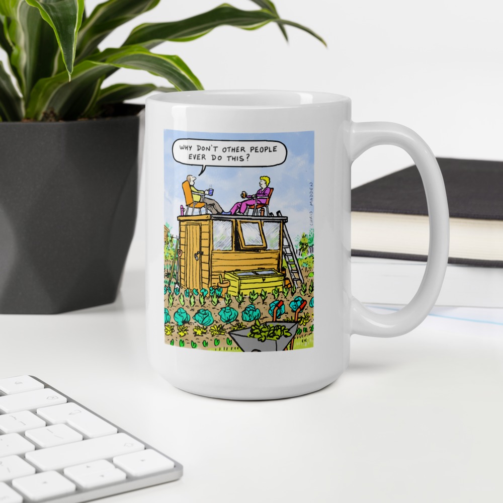 White Glossy Mug