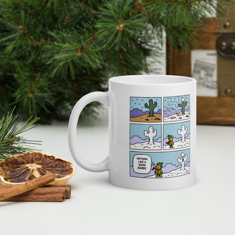 White Glossy Mug