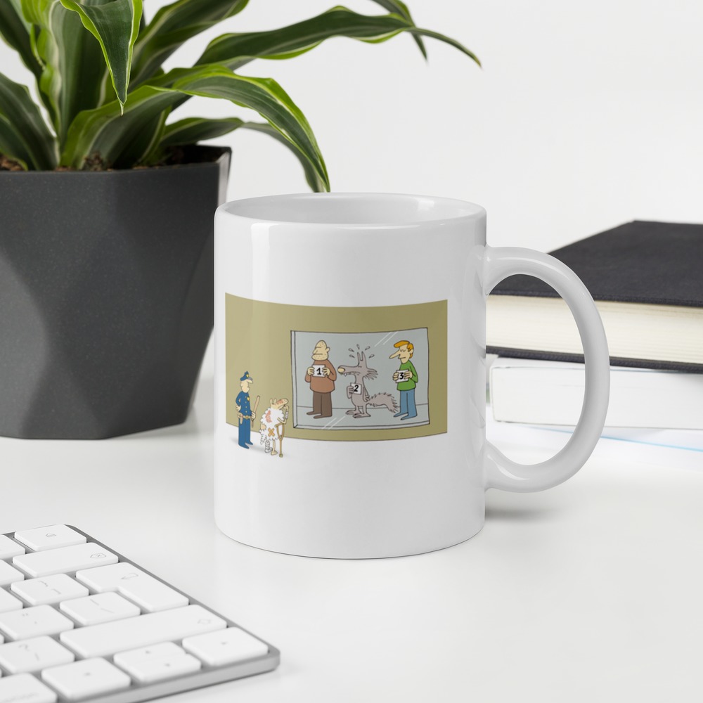 White Glossy Mug
