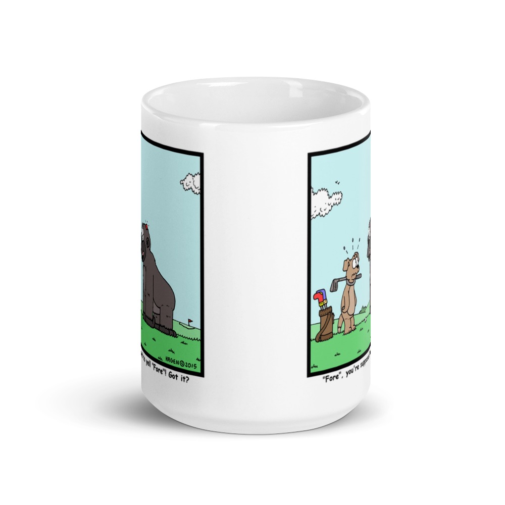 White Glossy Mug