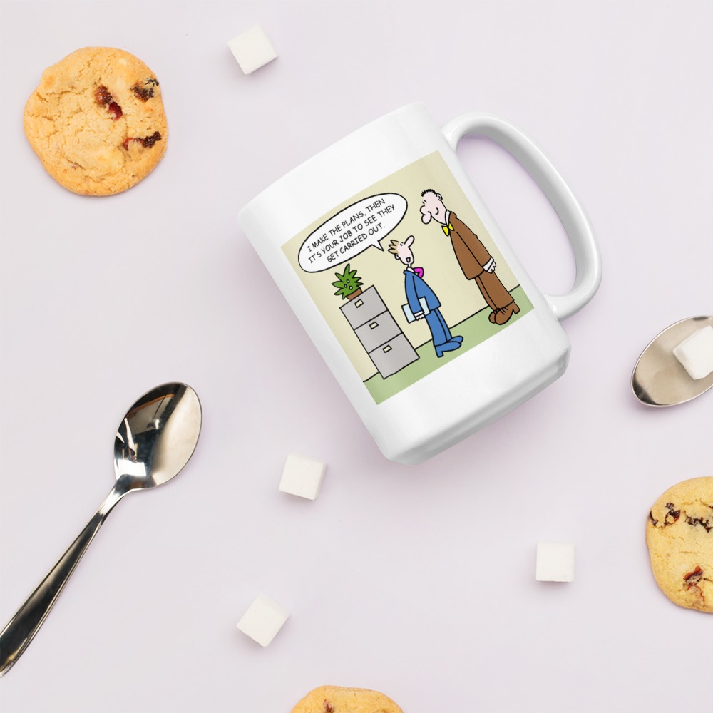 White Glossy Mug