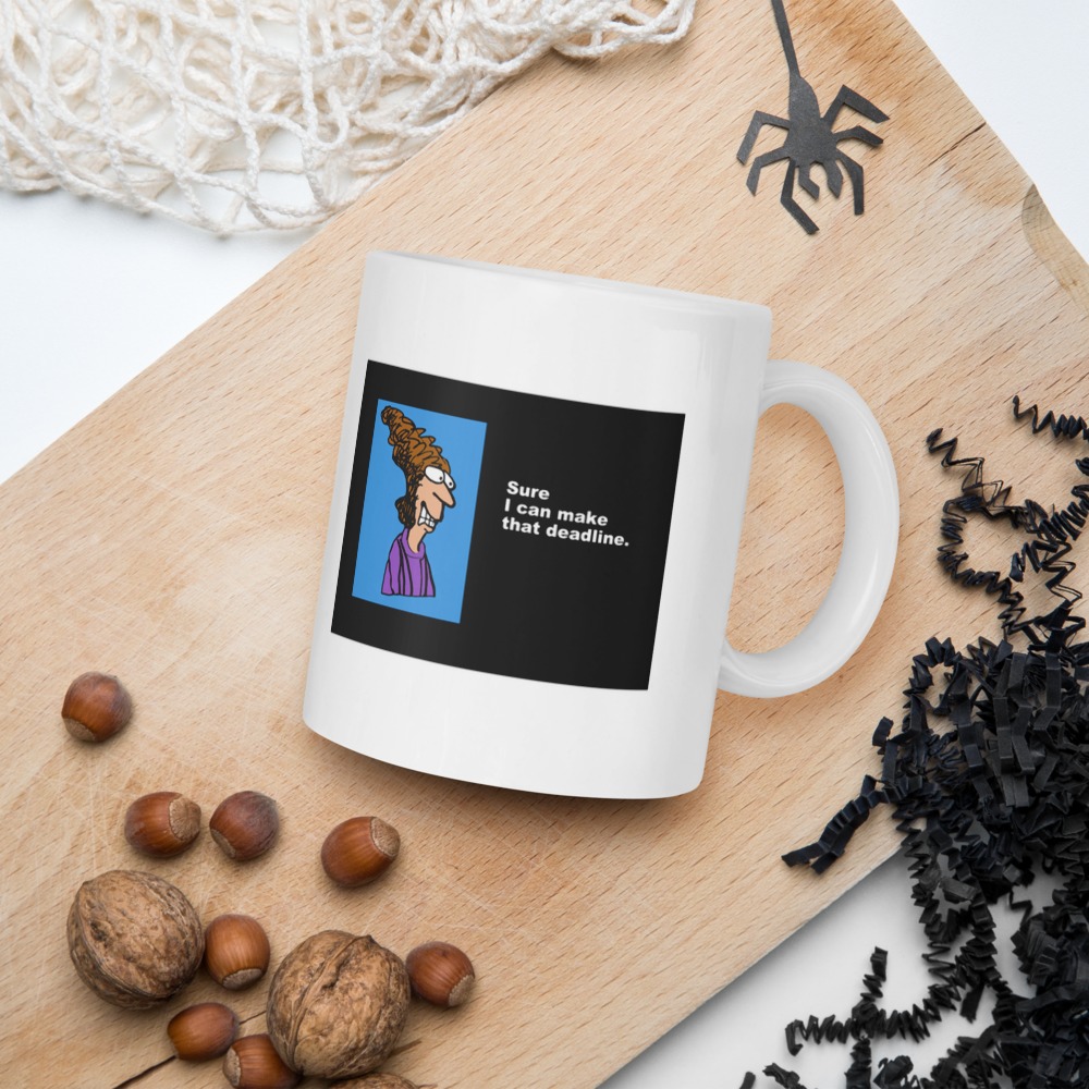 White Glossy Mug
