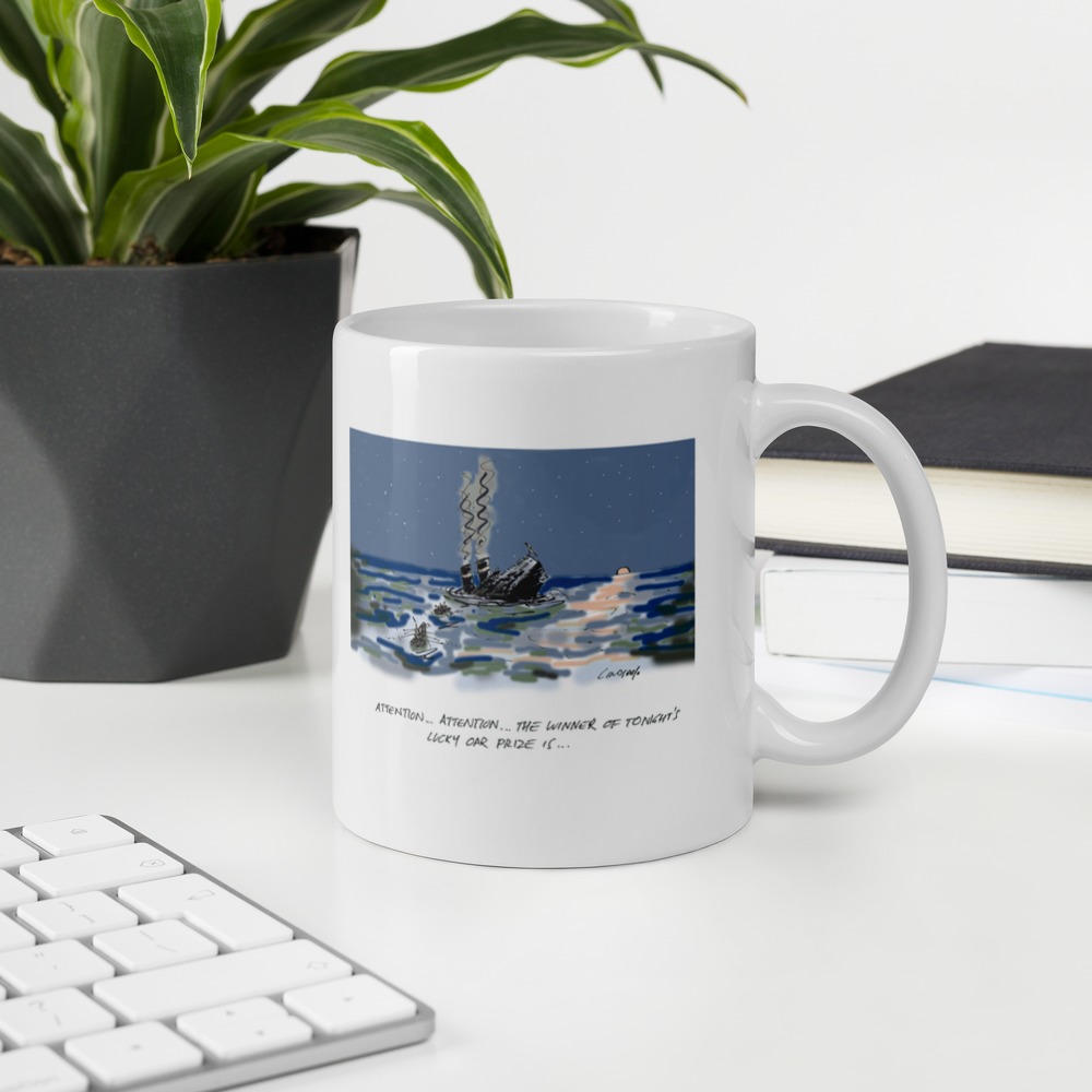 White Glossy Mug