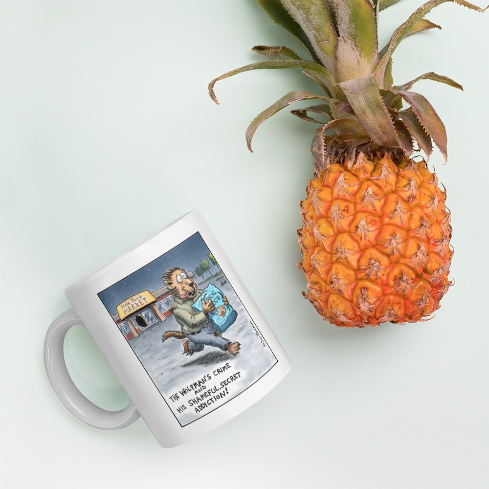 White Glossy Mug