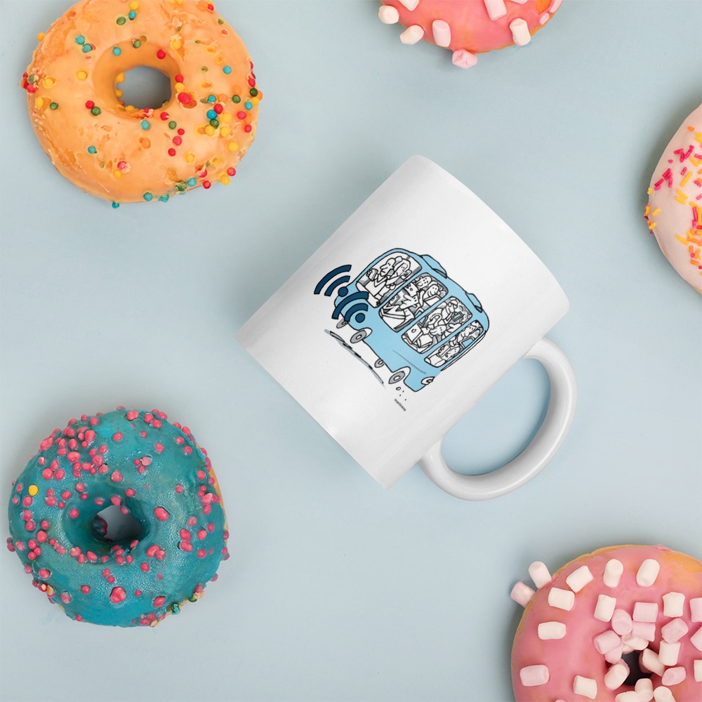 White Glossy Mug