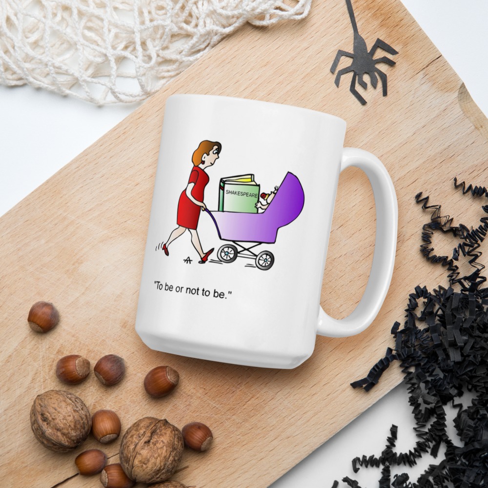 White Glossy Mug