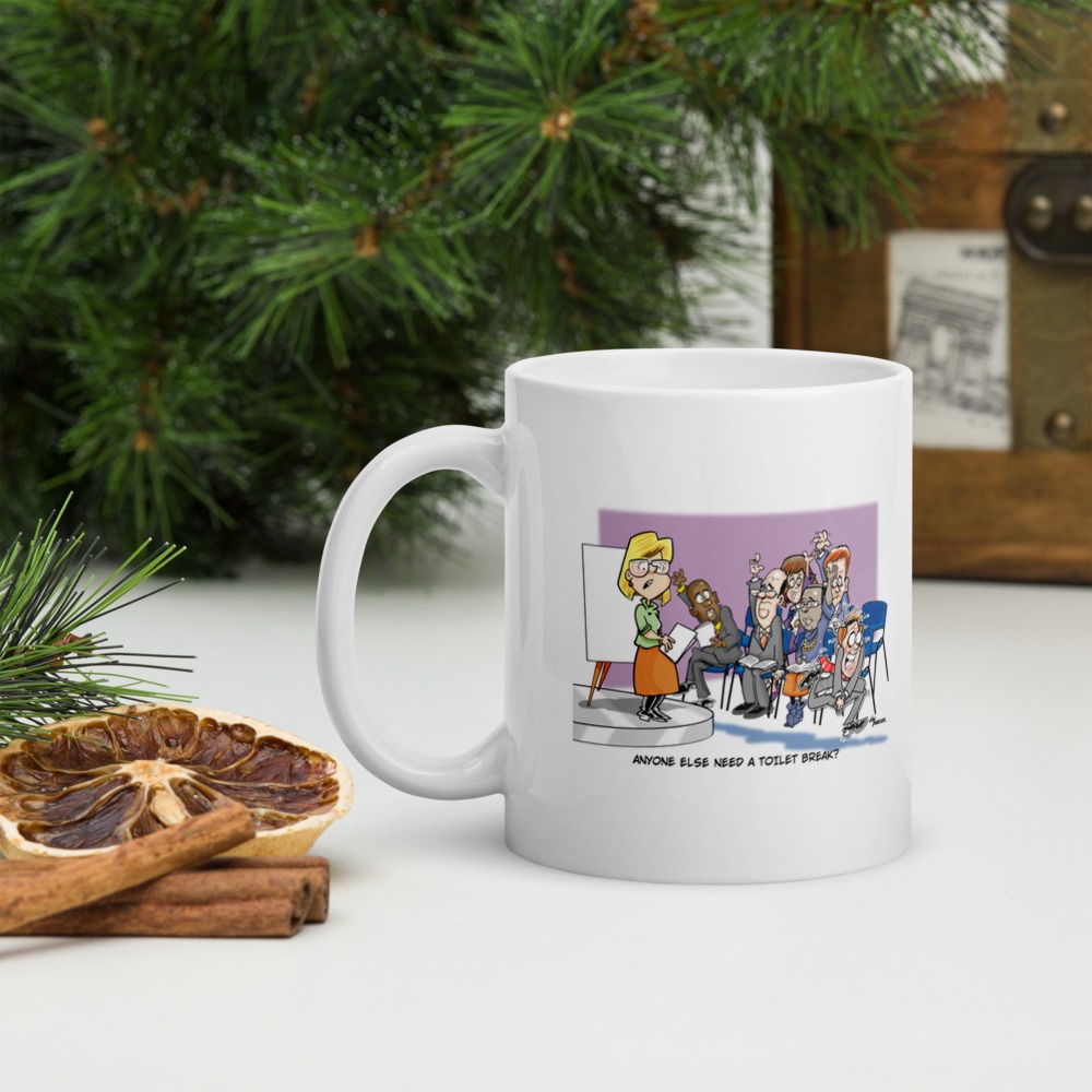 White Glossy Mug
