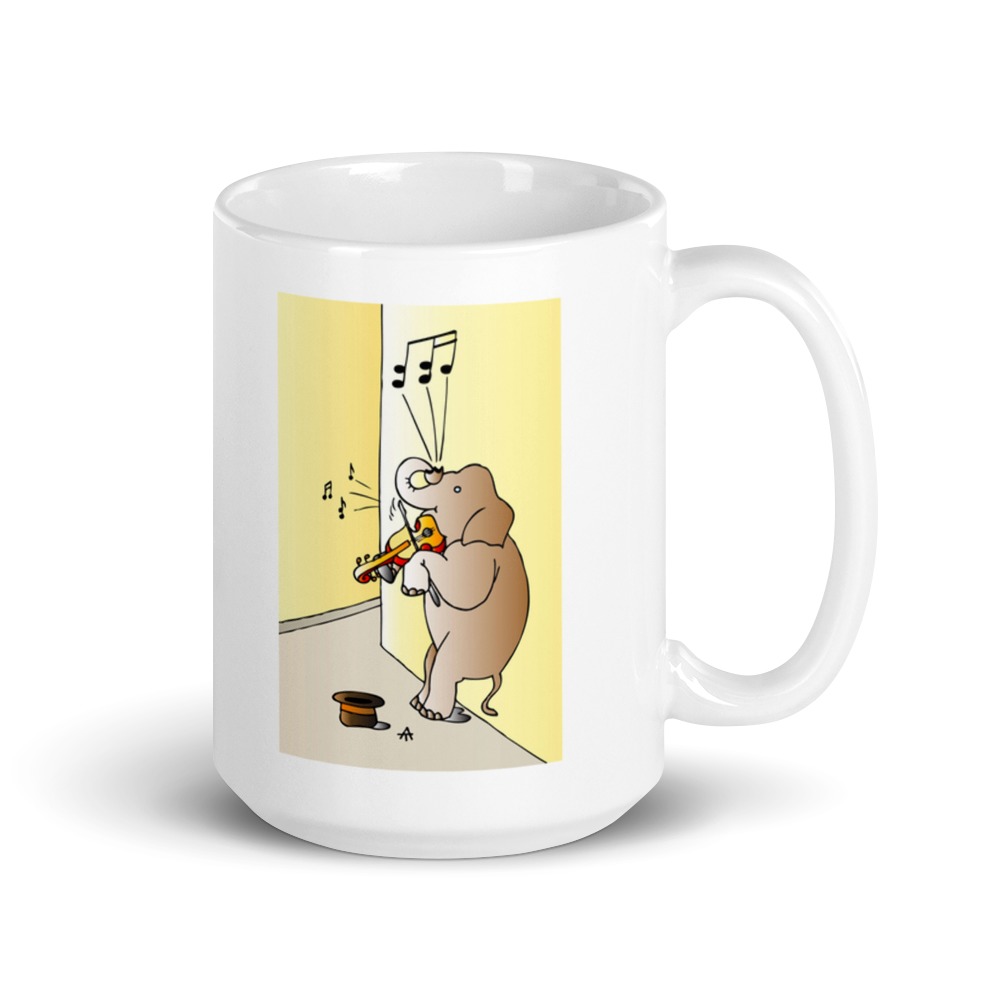 White Glossy Mug