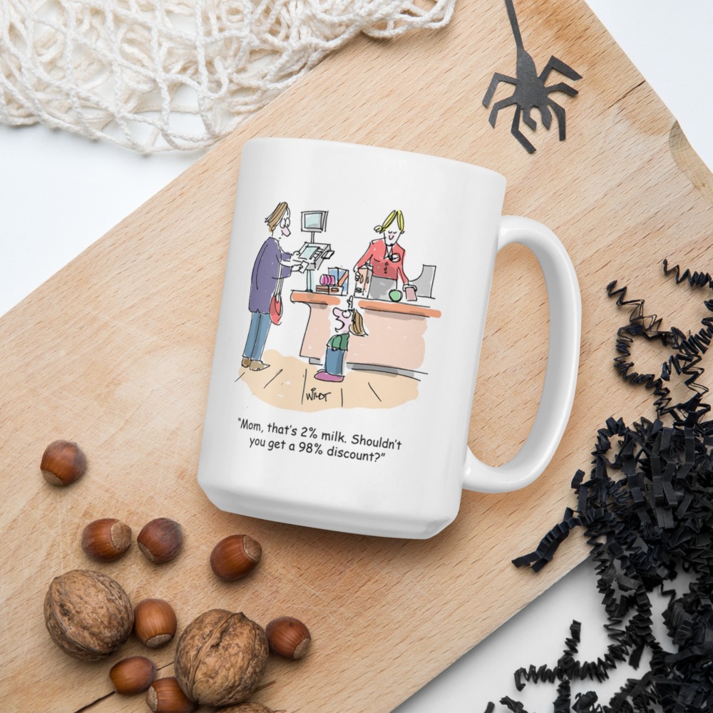 White Glossy Mug