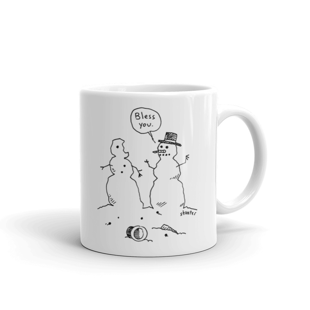 White Glossy Mug