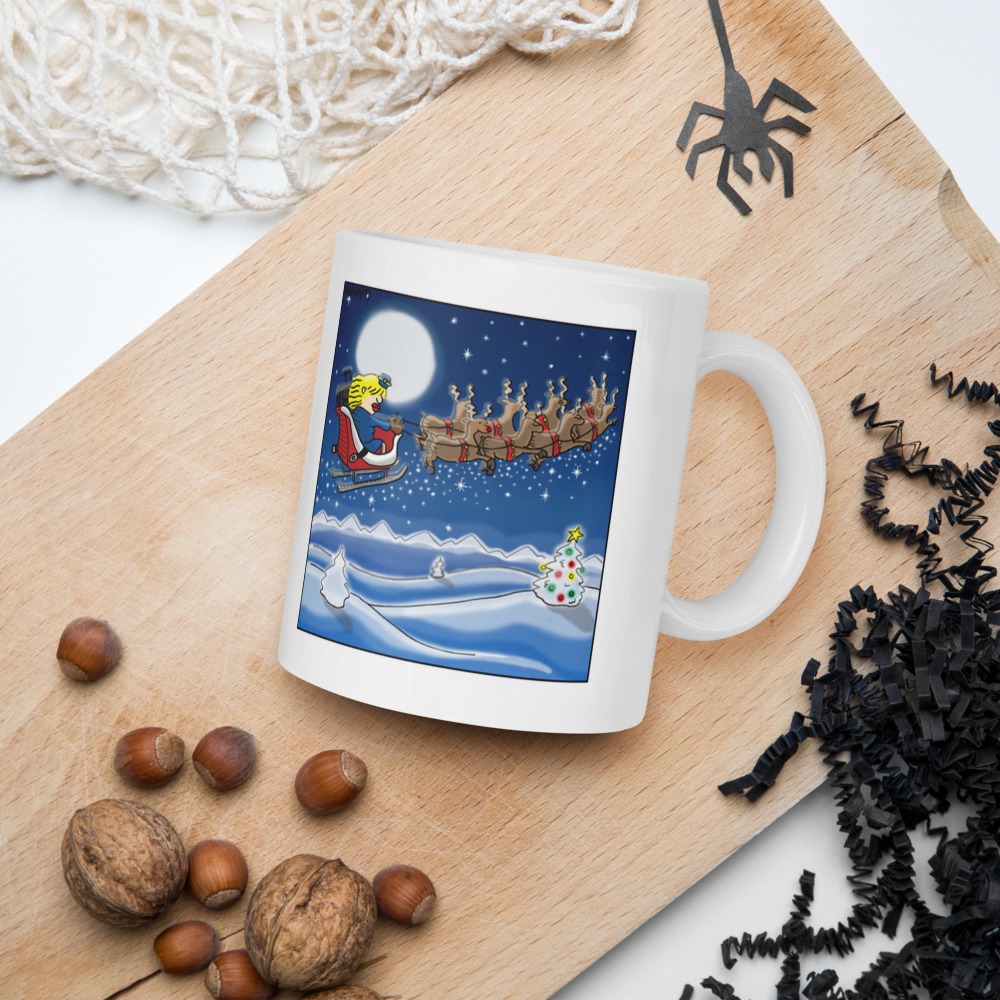 White Glossy Mug