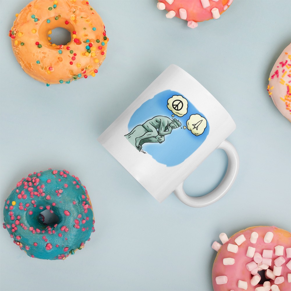 White Glossy Mug