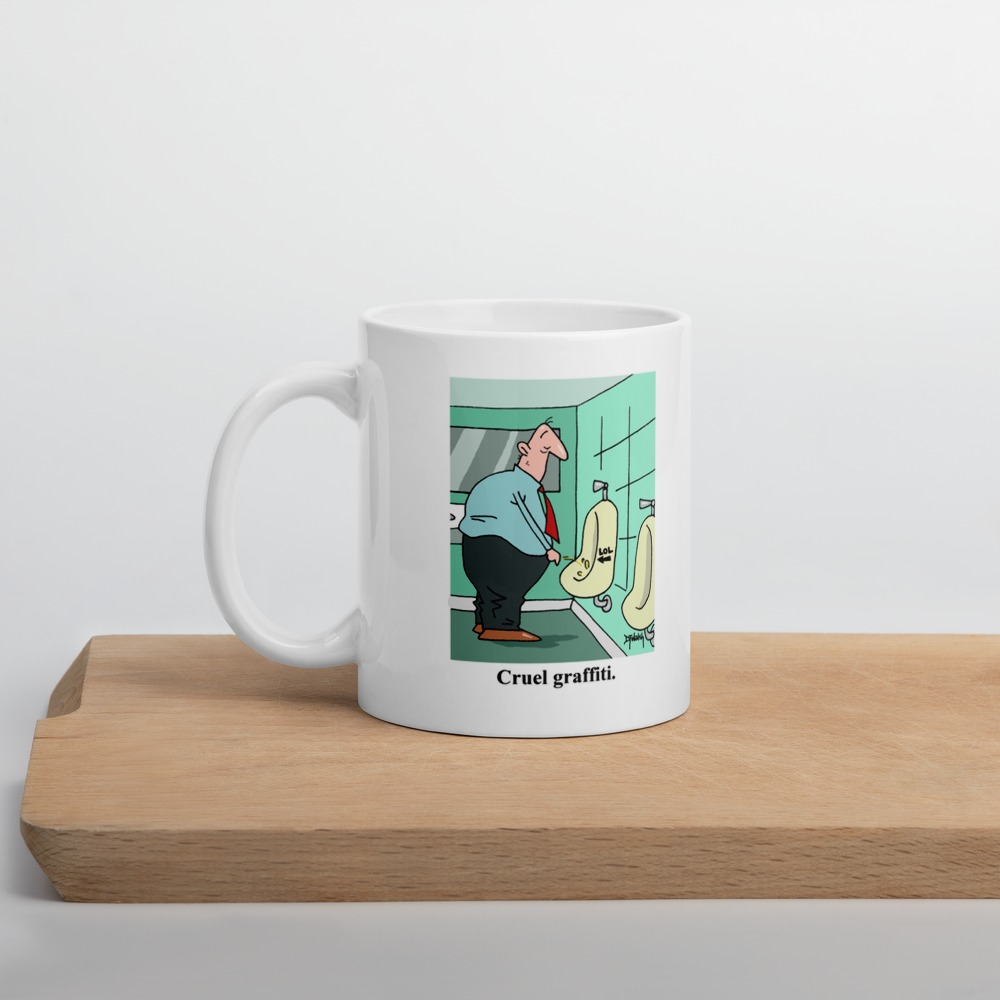 White Glossy Mug